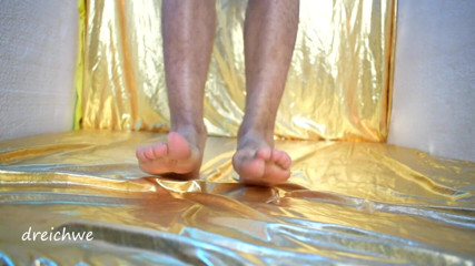 Dreichwe: Condom stockings fetish