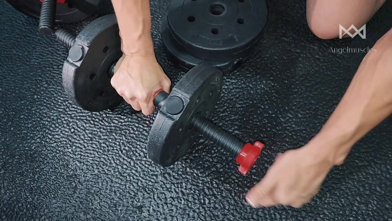 Angelmuscles: Tập luyện bắp tay với Mile Power &amp; Veins