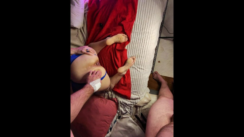 ChouQxxX_et_Coreleone: Niebieski i Creampie kombinezon Hhhmmmmm