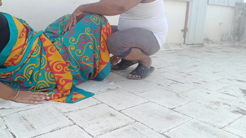 Inba: 테라스에서 유부녀를 따먹는 미혼 남성