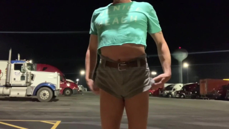 CindieLove: Rest Stops, Truck Stops, and She Don't Stop Outdoor Slut...