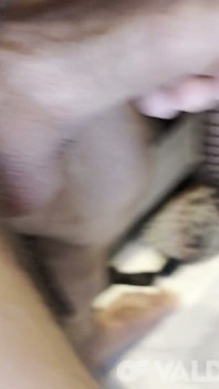 Blonde Trance Swallows, Licks and Gets in the Ass