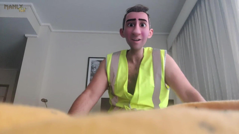 Manlyfoot: Styvdad gay - feta tradies mage - hela vägen ner krympt och...