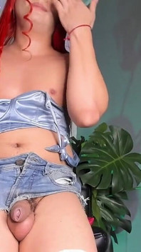 Kolombiyalı Tgirl Kocaman Beyaz Poposu Twerk