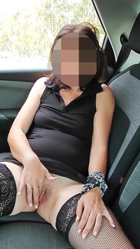 Dogging - My Teacher Flash Pussy in Public Car Parking to...ing Her Pussy After Work - Misscreamy