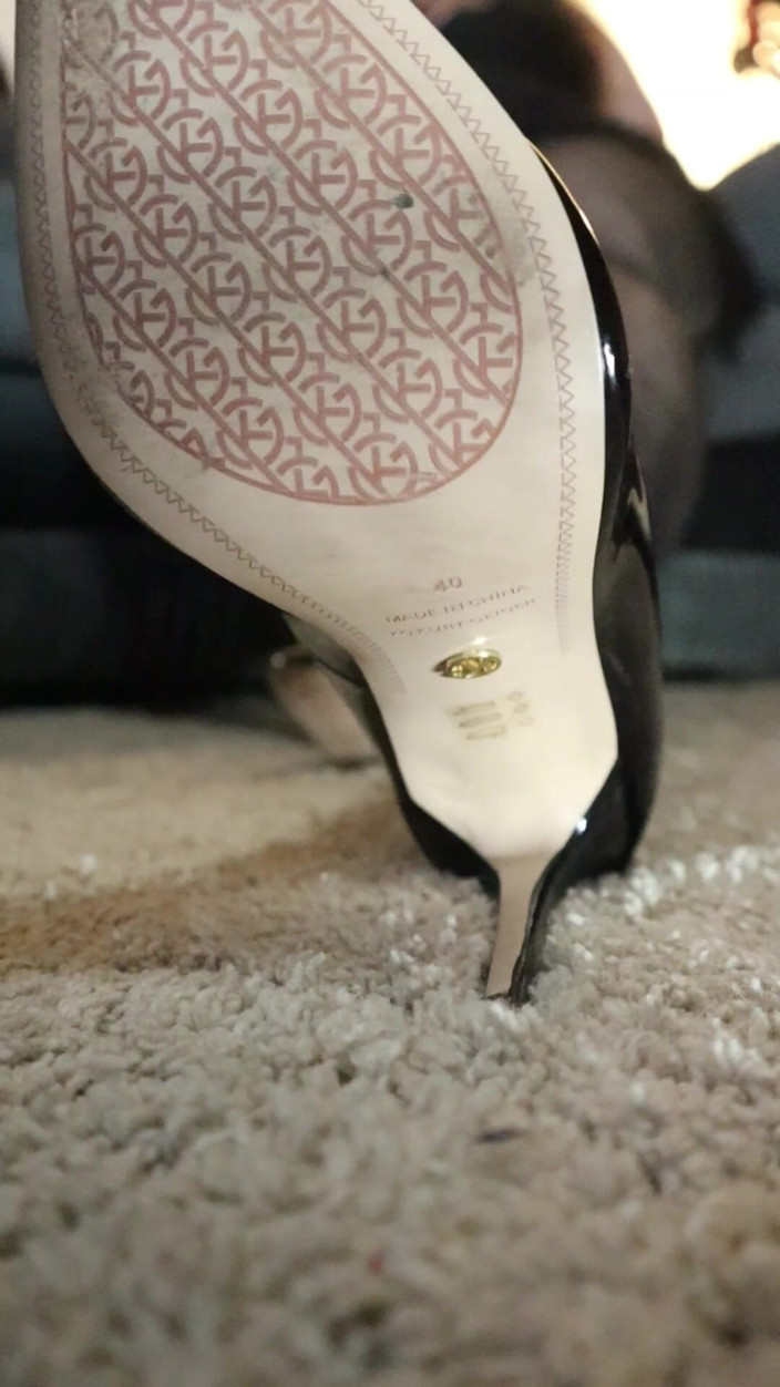 Goddess Kinx: Christen My New Shoes with Your Tongue