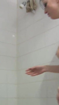 Brunette Shower Babe