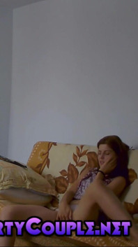 Redhead Teen Is Very Hot, She Needs Some Cock to Cool Down, Her Dildo Is Not Very Satisffing