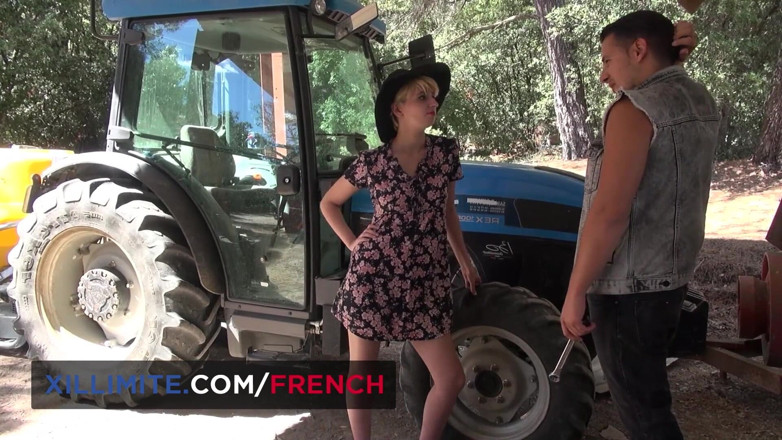 French girls at work: เย็ดกับชาวนาในชนบท