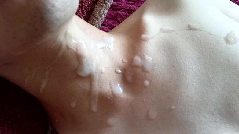 ArchiRusik: Тато кінчає величезний член проти фембоя, гарячий секс!