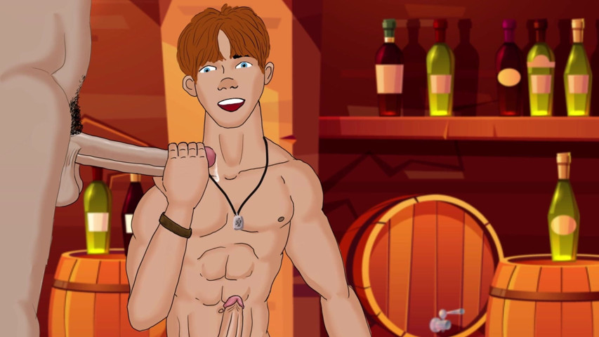 Polish My Big Cock (Mr. Gay cartoon movies)