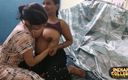 Indian Lesbians: Casalinghe lesbiche indiane soddisfazione orale porno