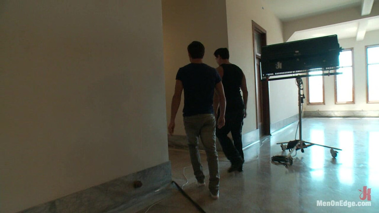 Men on Edge: Straight Stud - Bondage, Balls Busting, Begging to Cum