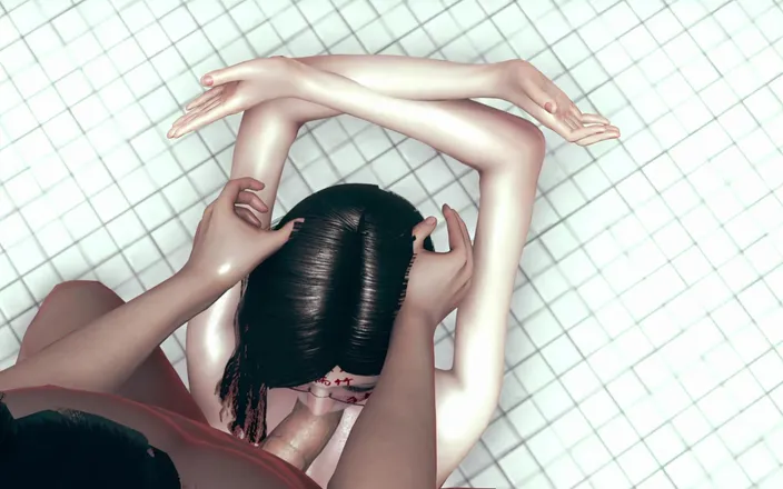 NSFW Gaming: Bathroom Slut Facefucked