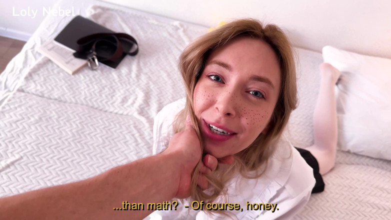 Loly Nebel Studio: Creampie für college-mädchen