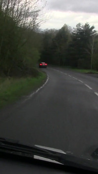 Slut Cheating Wife MILF Bree Branning Sucks off Swinger in Back of Car