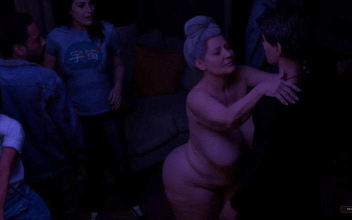 Q Boy: Party Turned Wild - Granny's Big Ass Out &amp; Getting Pounded - Godson -...