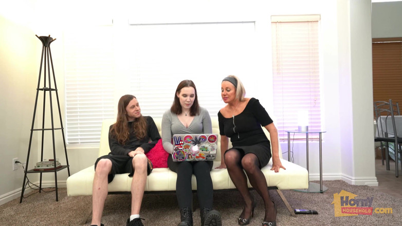 Horny Household: Seduced by Stepmother and Stepsister