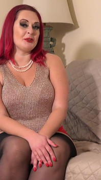 Auntjudys - a Sexy Interview with Chubby Redhead MILF Juliet