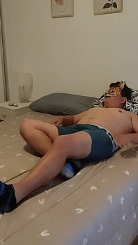 Styvmamma hemma, bara fans i slow motion, gör av