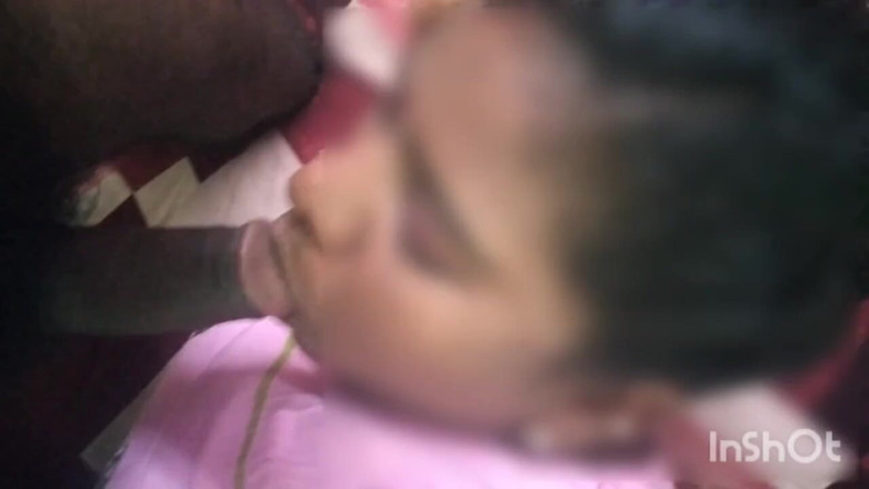 Benita sweety: Tamil meisje hete pijpbeurt, extreem niveau heet