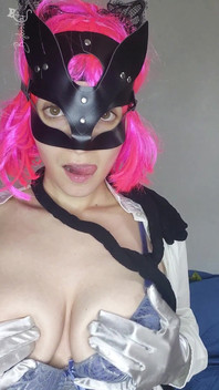 Sei Von Meinen Titten Verführt, Während Ich Mit Meiner Kitty-maske Masturbiere