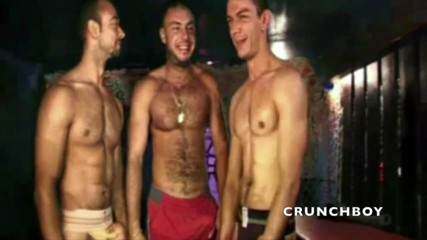 Crunch Boy: Duro garoto submisso nos bastidores hardcore - Nos bastidores