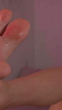 He Worships, Bite and Licks My Feet