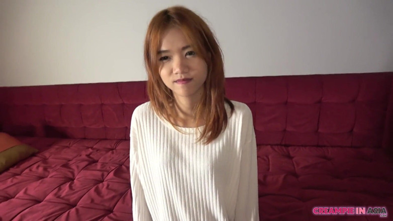 Creampie In Asia: Si muoveva attivamente, così dolce gemere, creampie