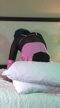 Follando mujer trans en castidad - compilación 9