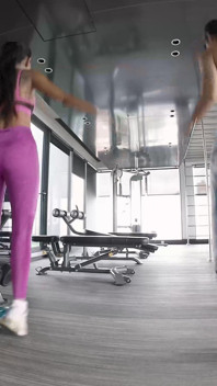 Il pompaggio del culo di fitnes hardcore