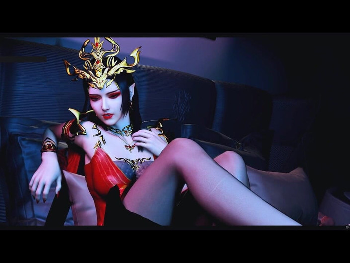 Soiyu Hentai: Dea del pixel realm: curve unchained - 3D Animation Hentai