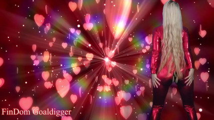 FinDom Goaldigger: Velmi sexy prdění Valentýna do zadku