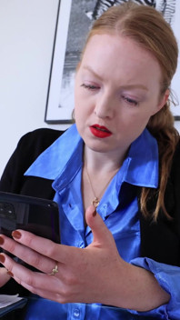 Her Itchy Feet and Soles in the Office