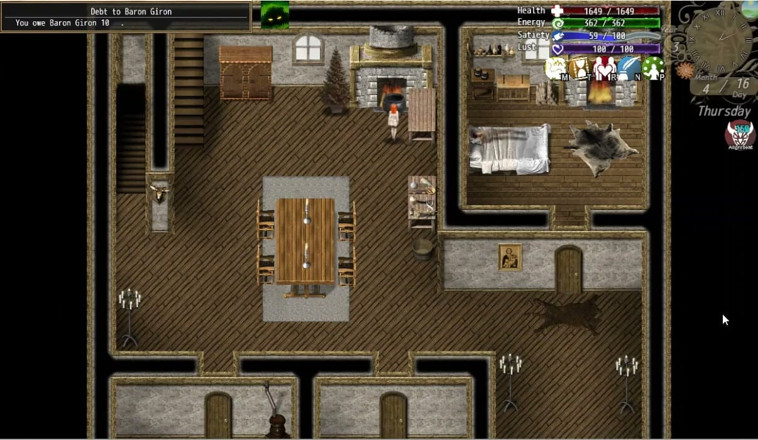 XXX Games Bunk: A Struggle with Sins - Gameplay - Roleplay - Female Prisoner Sex with...