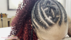 Pervy POV: Mager svart tonåring fiji