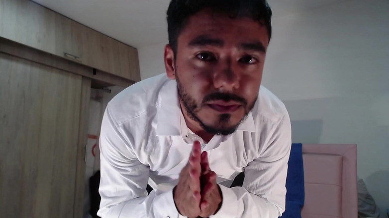 Tommhot: Папочка мастурбирует и кончает после того, как домой из офиса