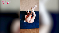 Katty Grray: Kelinci yang sangat seksi membelai dirinya sendiri dan membawa hingga...