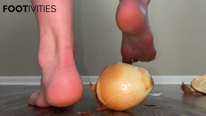 footivities: 발 짝사랑 양파 4K 피트 비디오 POV