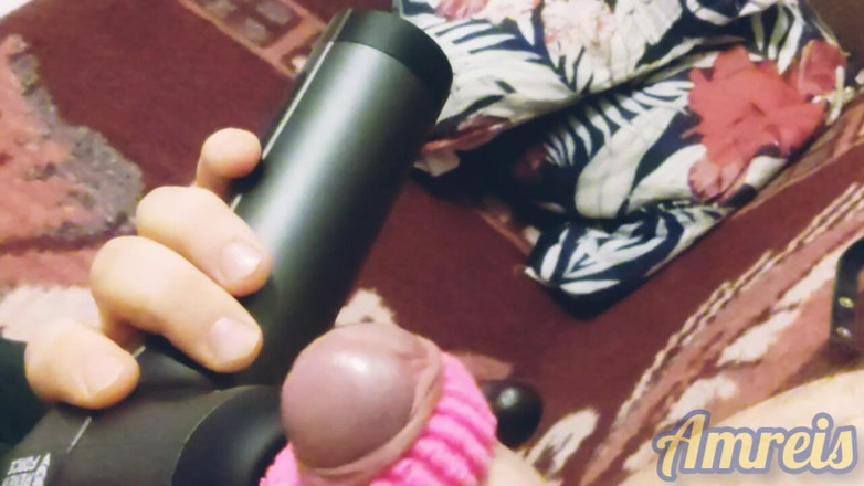 Amreis: Massage Gun - Massage Cum!