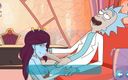 Miss Kitty 2K: Розпусний всесвіт Ріка - перше оновлення - Рік і Єдність секс