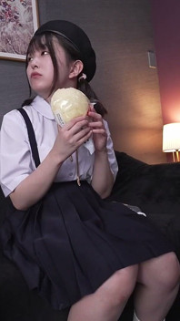 Coin Locker Girl: a Petite Beauty Fits Into a 80cm Box, Her Pussy Is so Full of Sperm