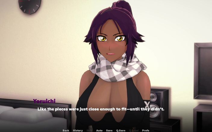 NSFW Gaming: Dream Corruption v.1 Yoruichi - scène d’amour (branlette et facial)