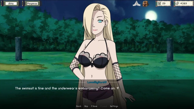 LoveSkySan69Real: NARUTO - ナルト - くノ一トレーナー [v0.13] パート8 娼婦のヴェルマ - Loveskysan69によるイノパイパンプッシー