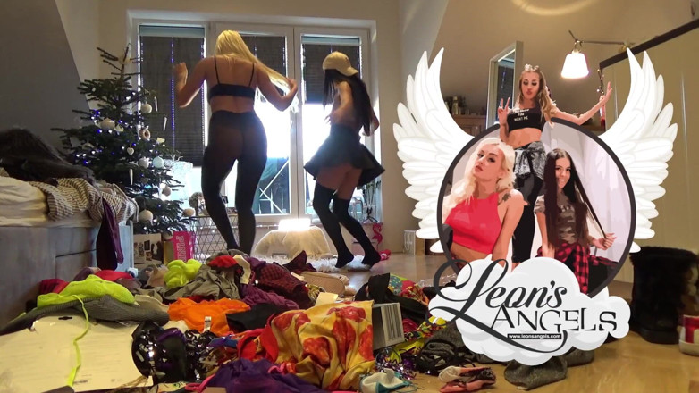 Leon Lambert Girls Twerk Parties CFNM: Pas de limites au-dessus des chaussettes aux genoux, robes sexy,...
