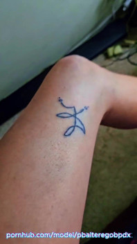 Tattooed Babe Self Tattoo POV Real Needle Play | Highest Tip Wins Next Design