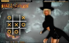 Misskitty2k'nin cadılar bayramı ateşli kabak tic tac toe oyunu