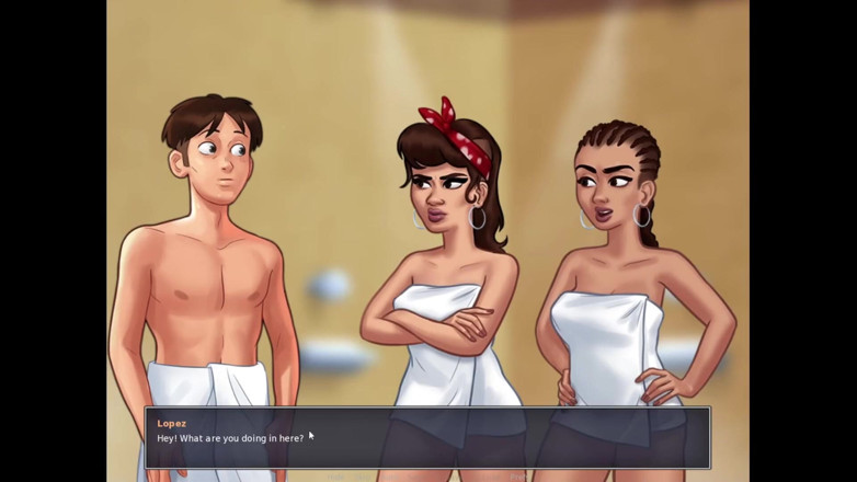 LewdArcade: Colecția de animație de vară Saga Lopez + Martinez și Liu [partea 25] joc...