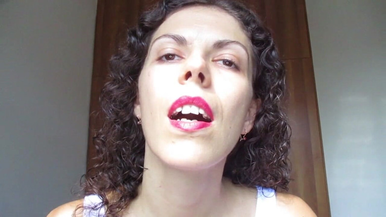 TheoryOfSex: Face and mouth fetish - Gentle giantess Julia V Earth