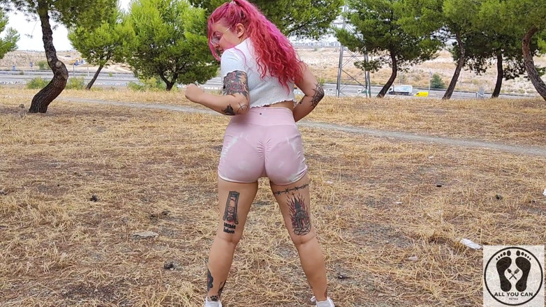 All You Can Fetish: Ao ar livre, corrida arriscada, risco nu no parque